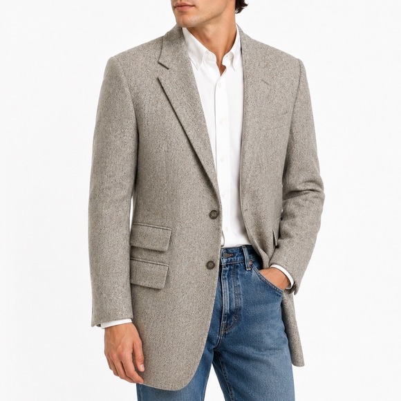 Equestrian Other - Equestrian Donegal Tweed Riding Jacket Jodhpurs PBM Shulman's Preppy 40R Union